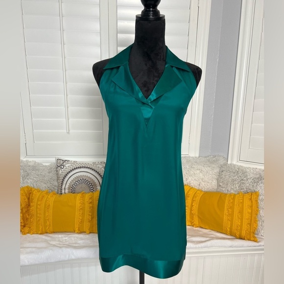 What Comes Around Goes Around Dresses & Skirts - Silk Emerald Green Dress | Size S